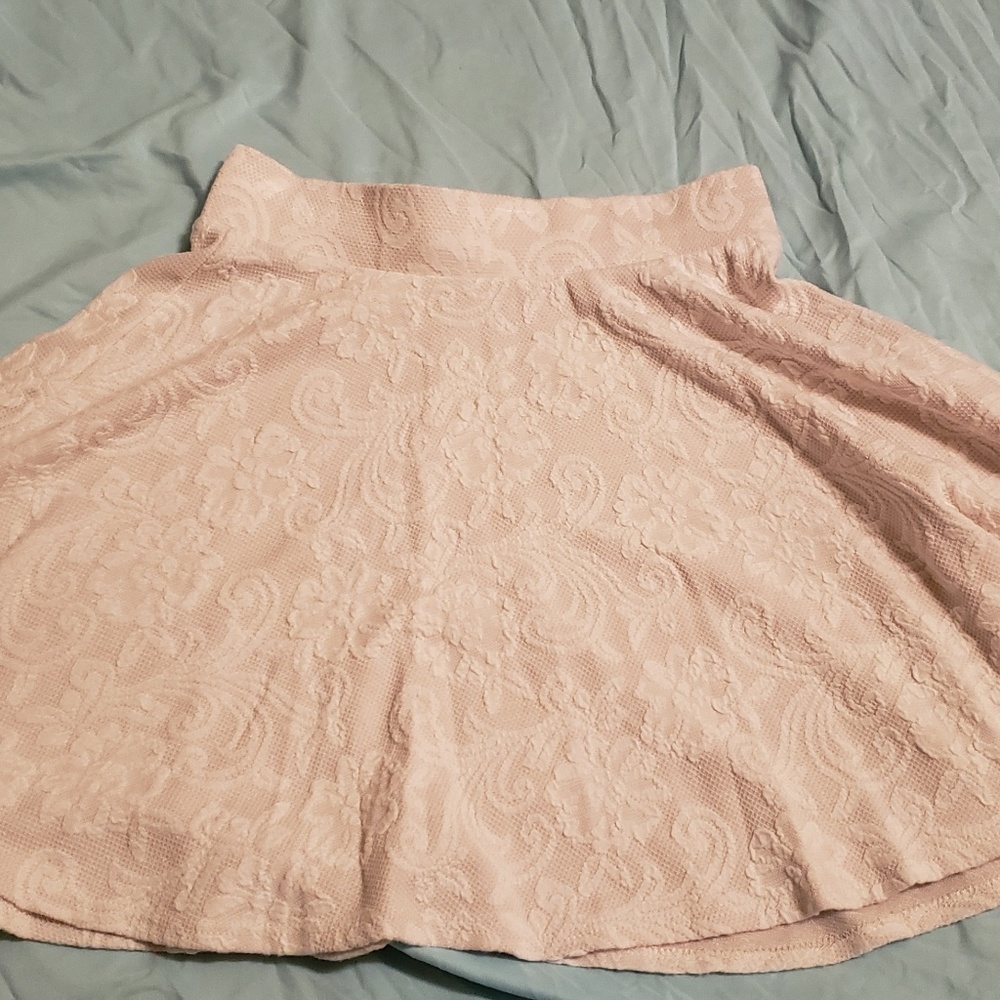 Cream skirt